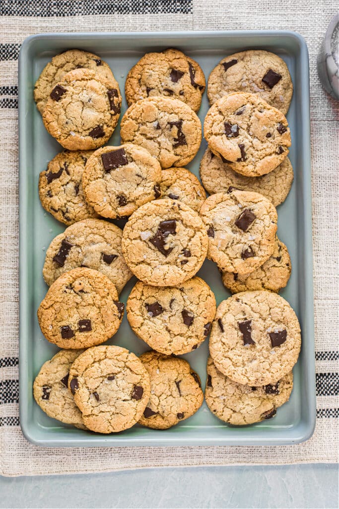 Brown Butter Chocolate Chip Cookies (gluten-free, grain-free, egg-free)