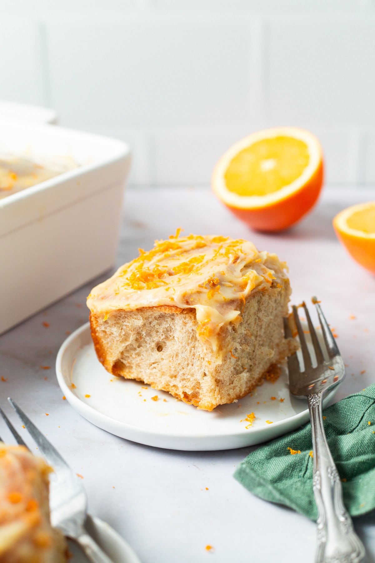 Long-Fermented Sourdough Orange Rolls