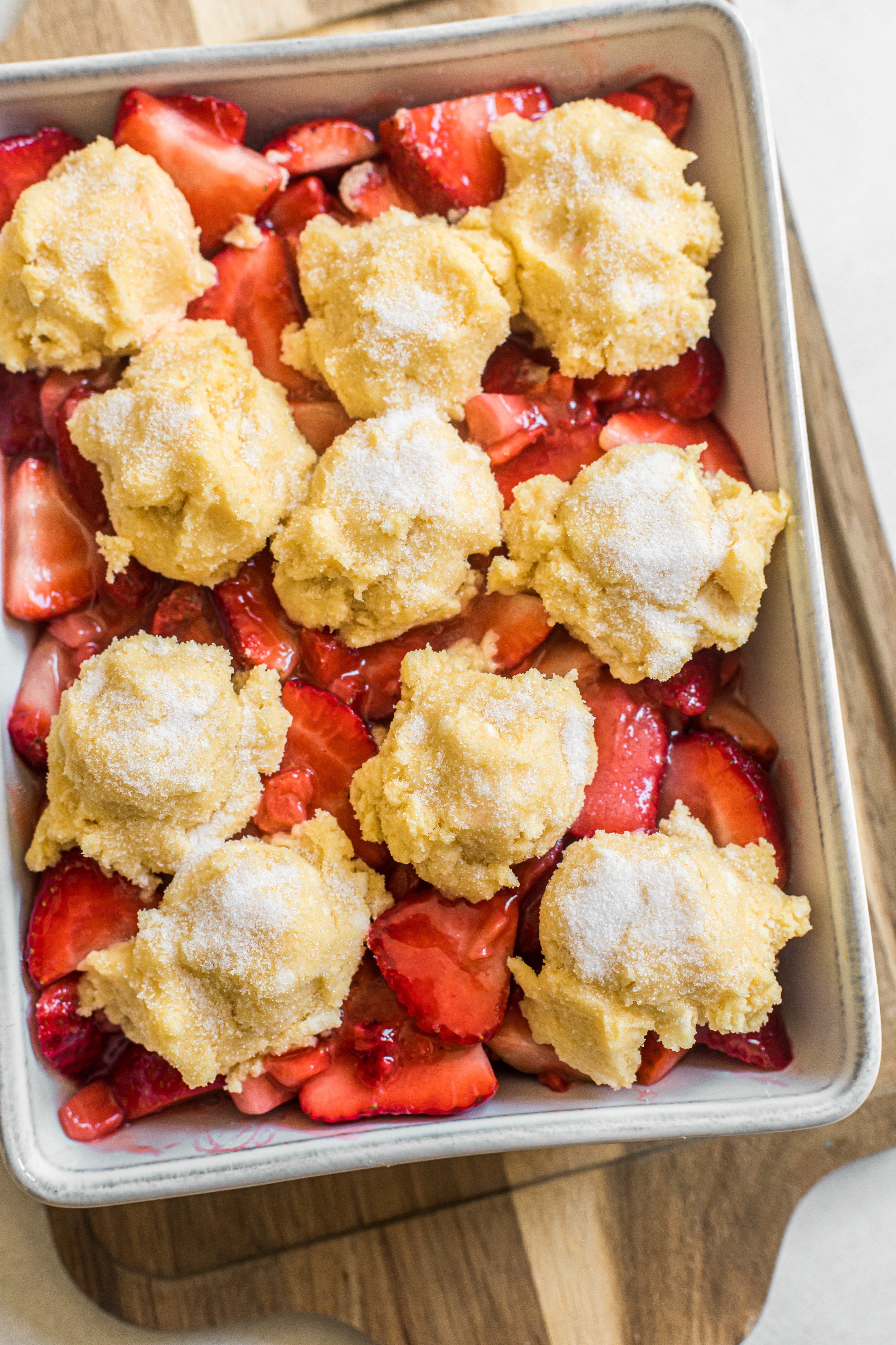 Strawberry Cobbler (Gluten-Free)