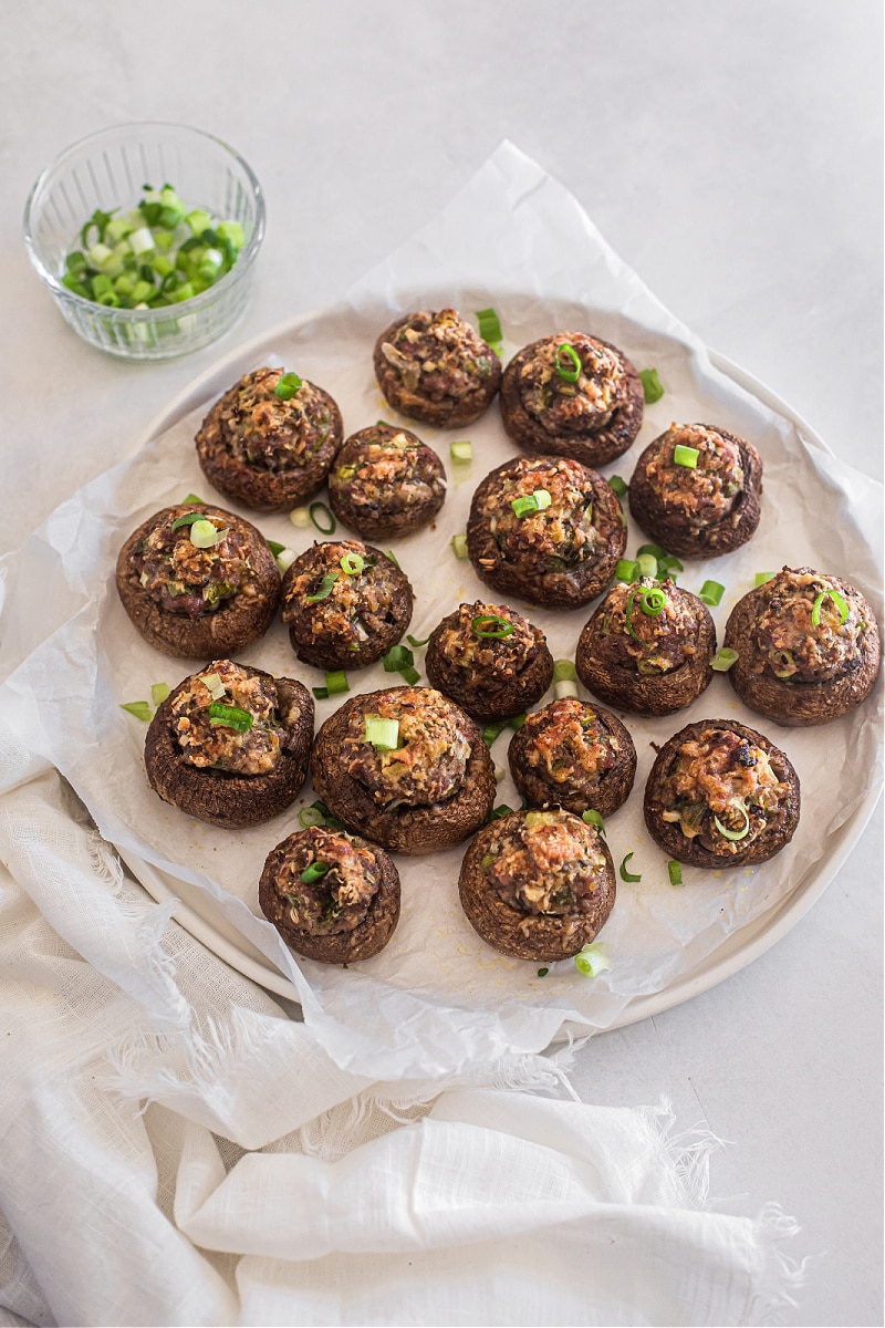 Stuffed Mushrooms and Sausage Recipe