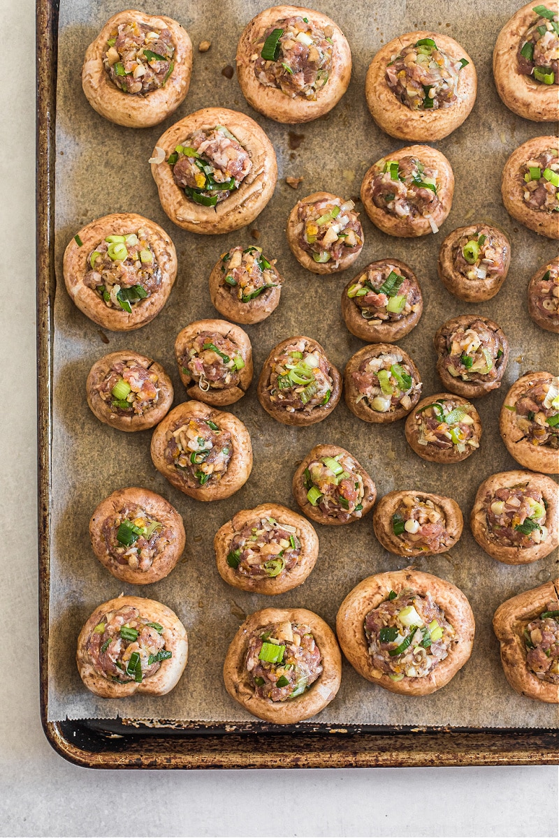 Stuffed Mushrooms and Sausage Recipe