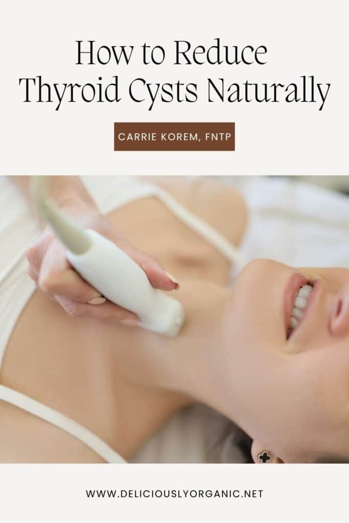 How to Reduce a Thyroid Cyst Naturally