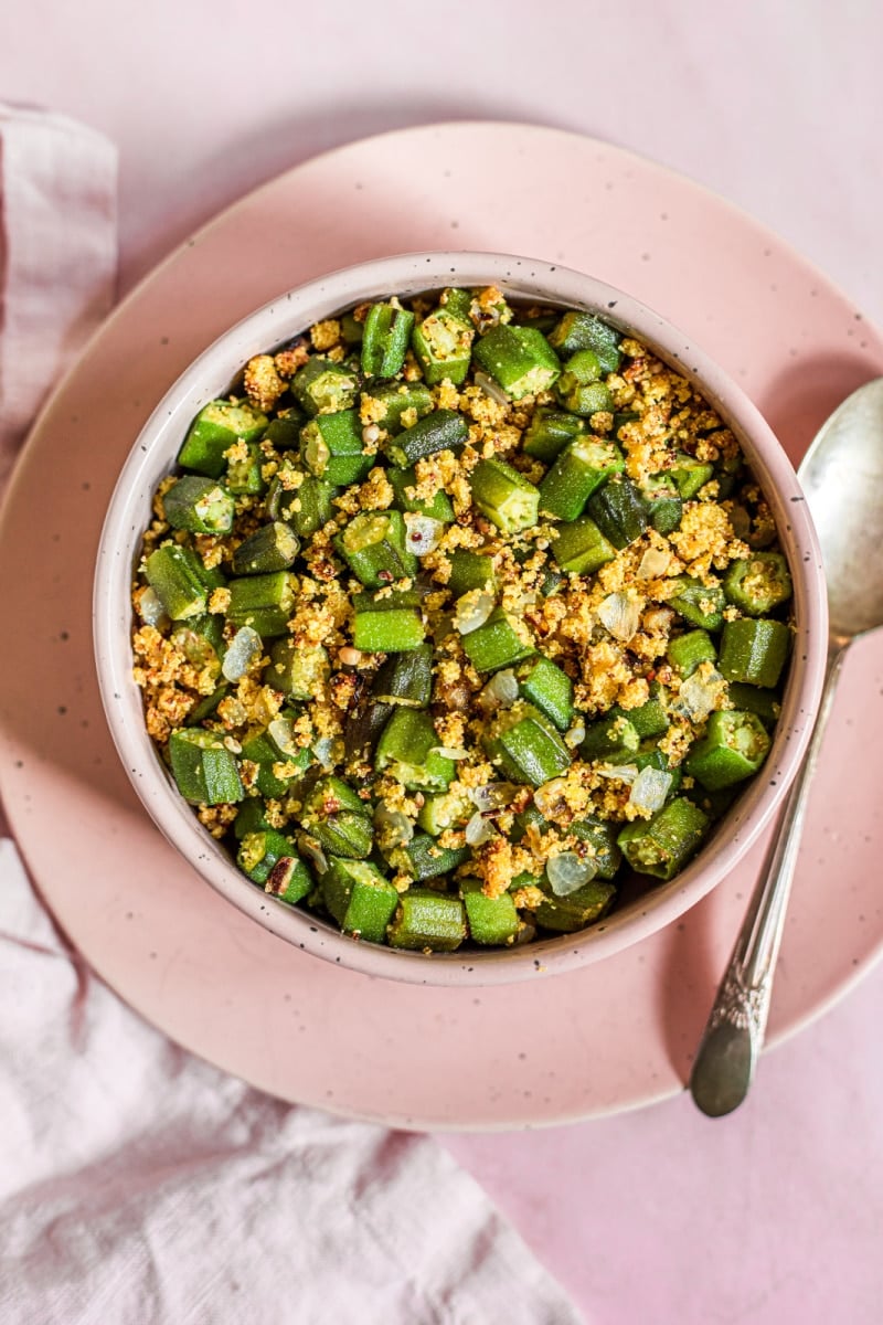 Simple Fried Okra Recipe