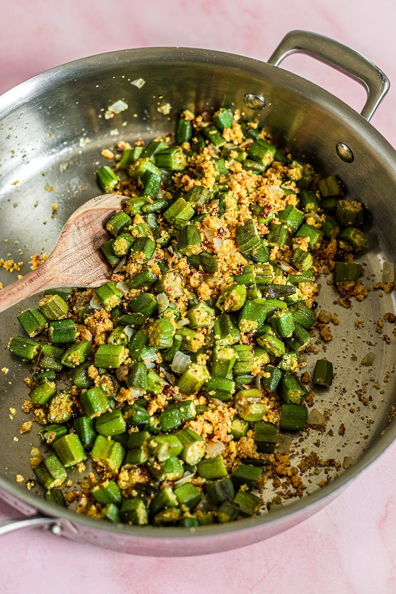 Simple Fried Okra Recipe