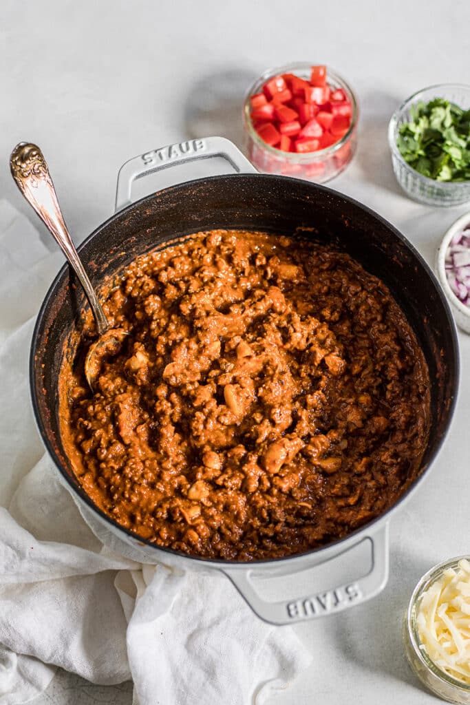 Chili with Beans Recipe (gluten-free)